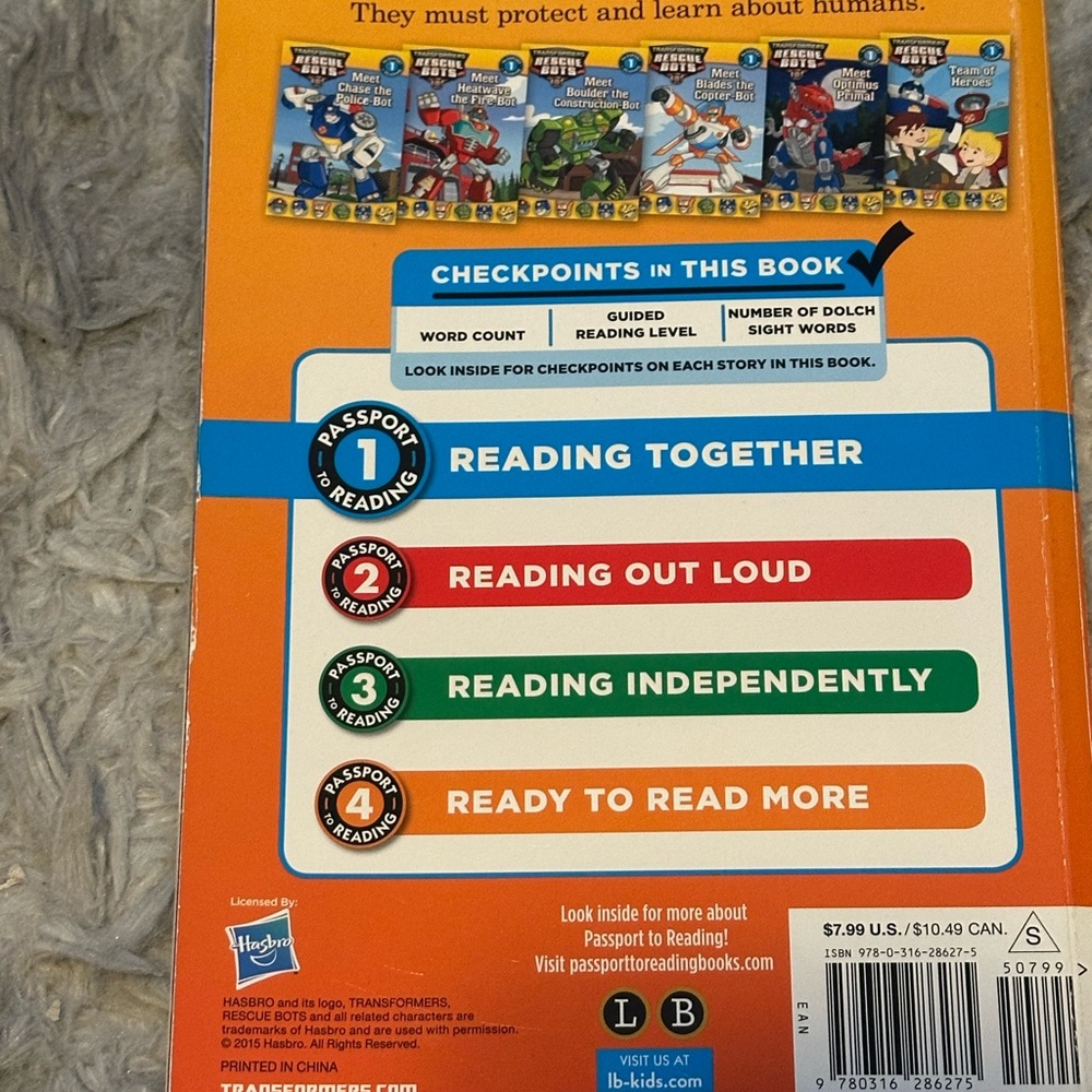 Rescue Bots Phonics box and Reading Adventures Set - Picture 7 of 8